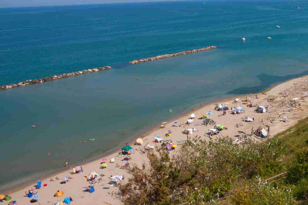 Spiaggia Fiorenzuola a Pesaro 