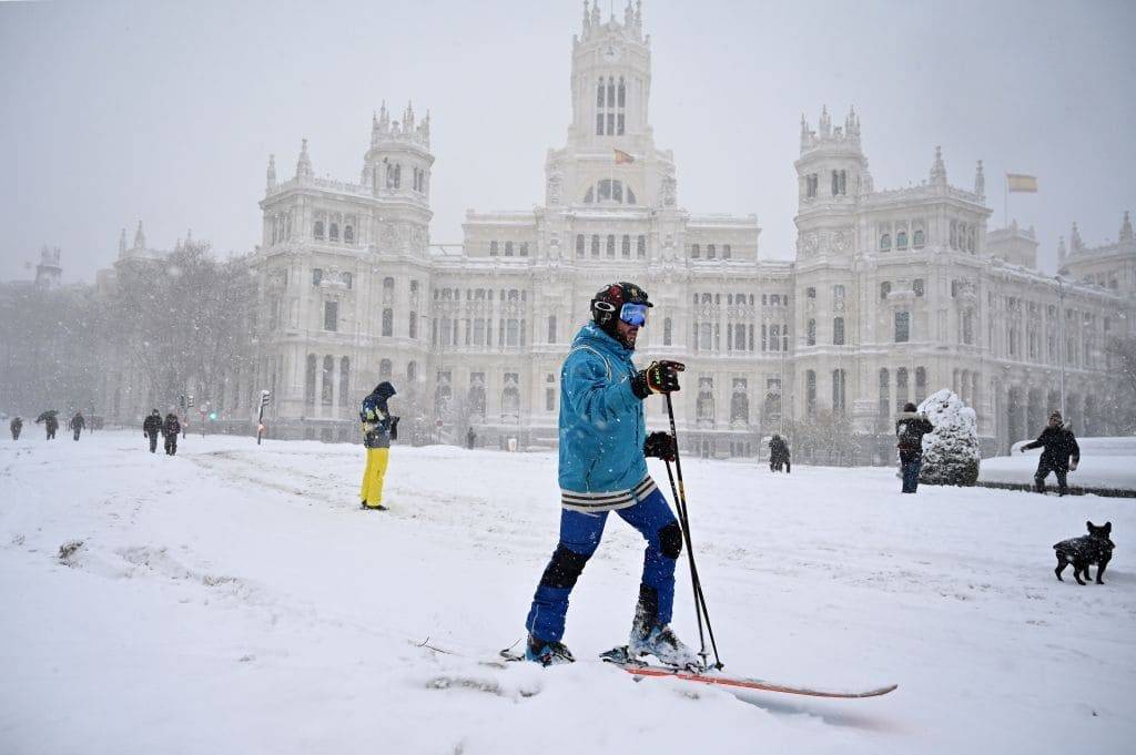 spagna neve