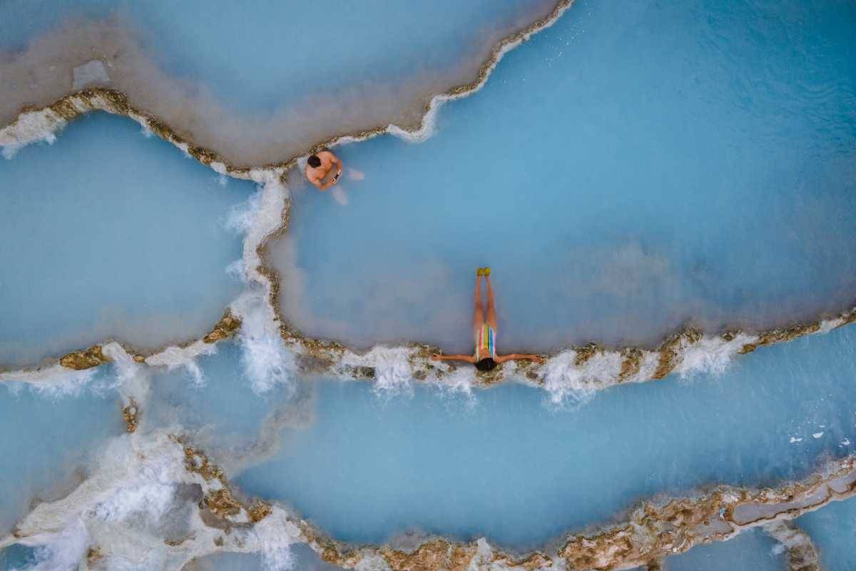 Terme all'aperto più belle di Italia, qui Saturnia