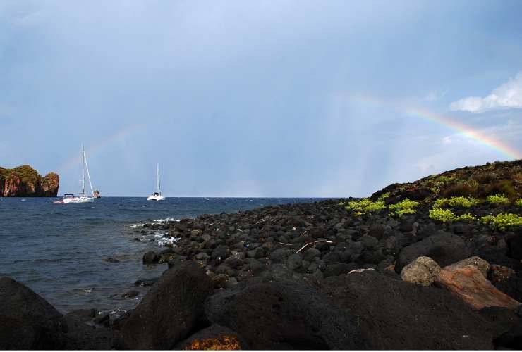 spiagge nere Vulcano isole Eolie