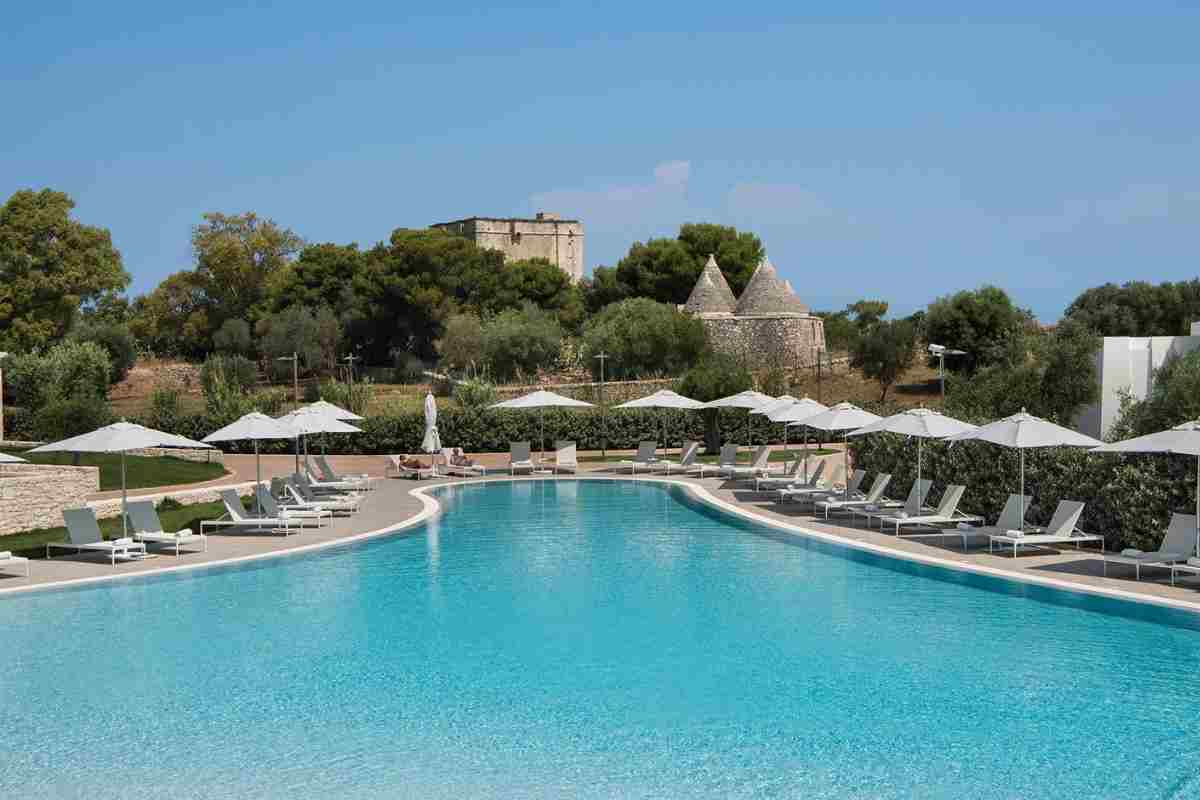 piscina Calaponte hotel Polignano a Mare Puglia
