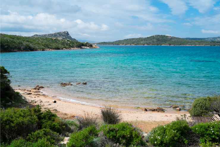 Isola di Caprera in Sardegna 