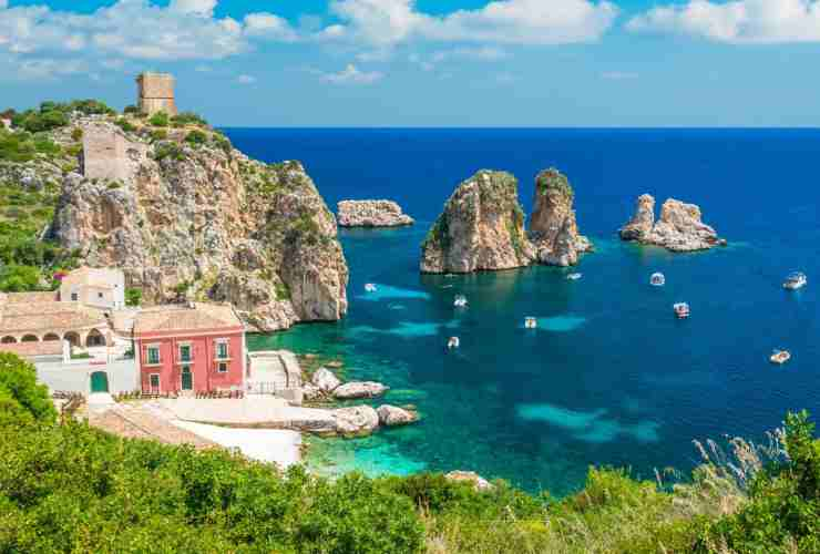 Faraglioni di Scopello e baia Santa Margherita