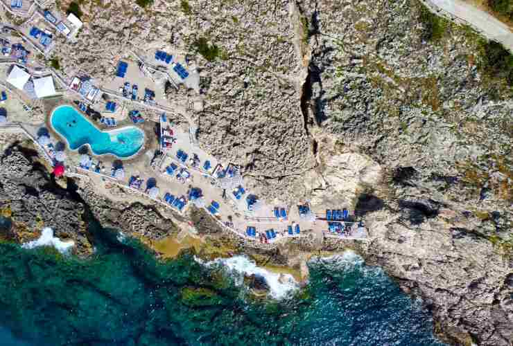 Spiaggia del Faro Capri