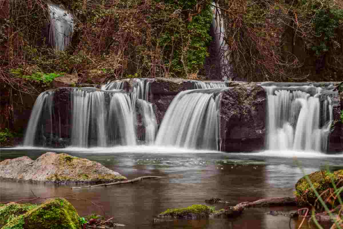 Fiume Treja cascate Lazio