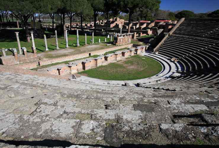 anfiteatro romano Ostia Antica