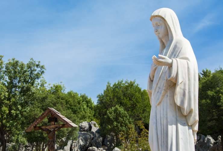 statua della Madonna di Medjugorje