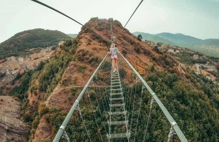 Dove si trova il ponte tibetano più lungo in Italia?