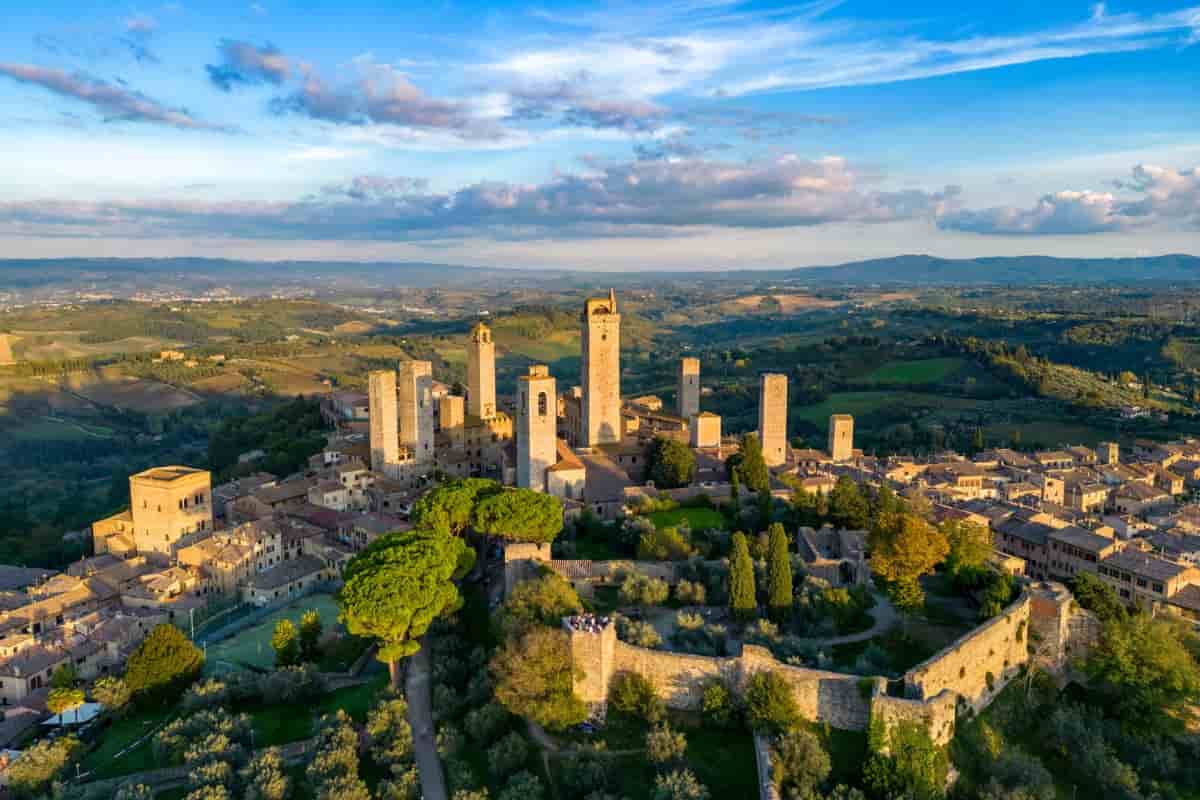 borghi con la pioggia