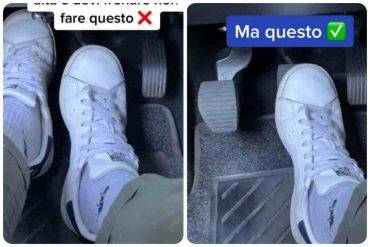 insegnamento cosa non fare in auto