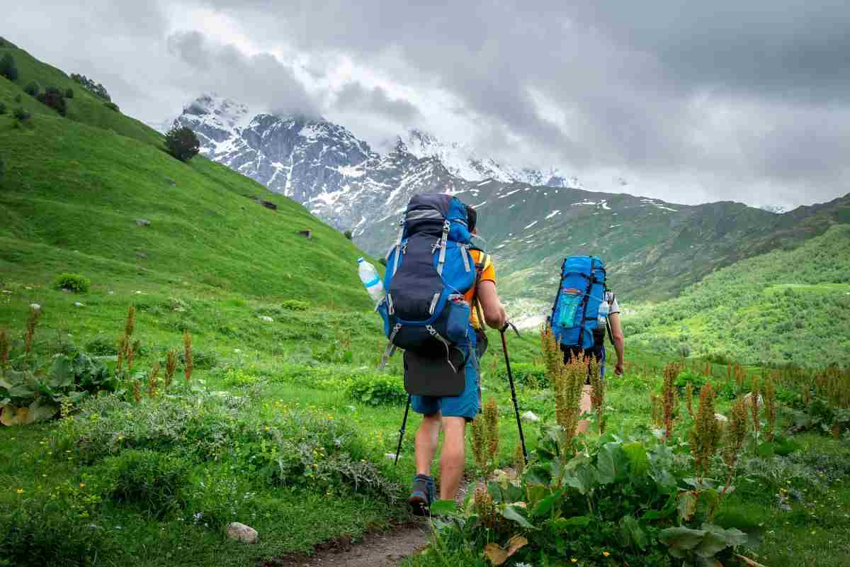 camminare in montagna benefici