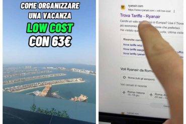 63€ di budget tutorial prenotare viaggi