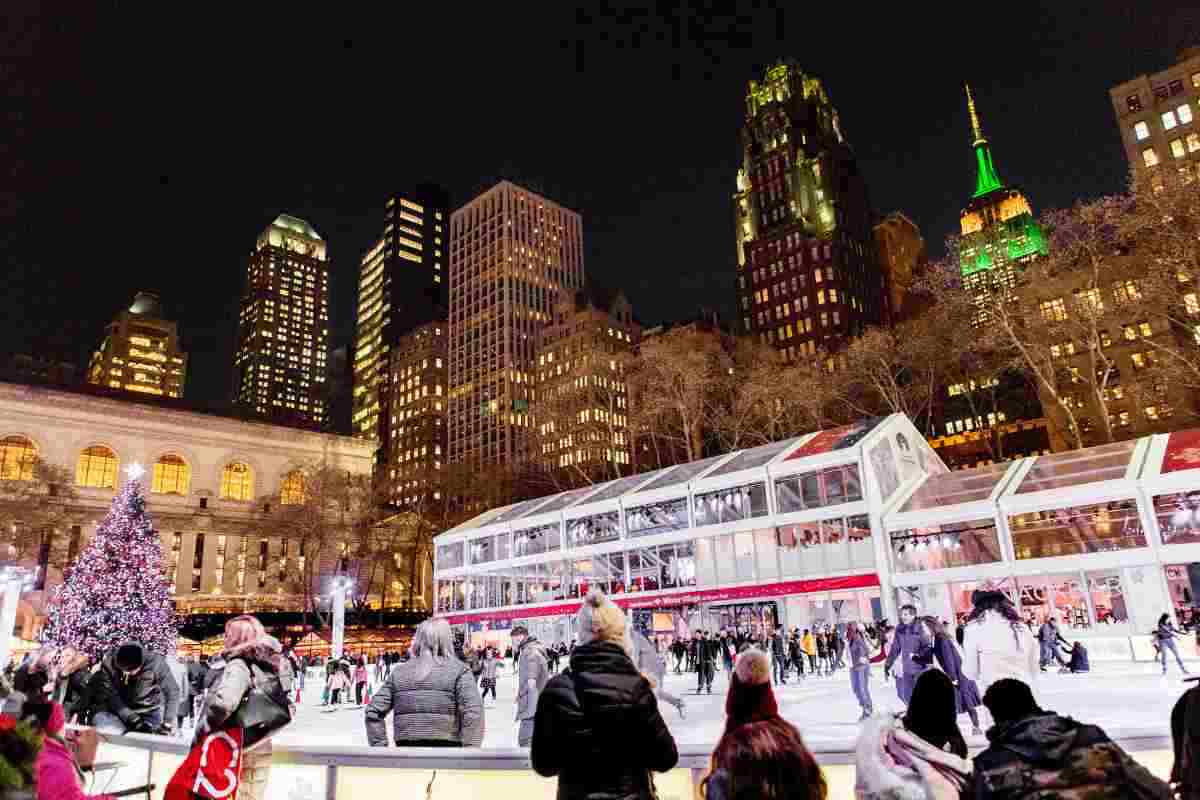 bryant park winter village 