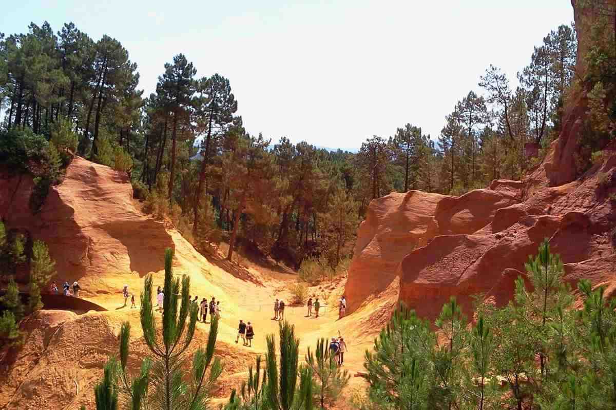 canyon roussillon provence 