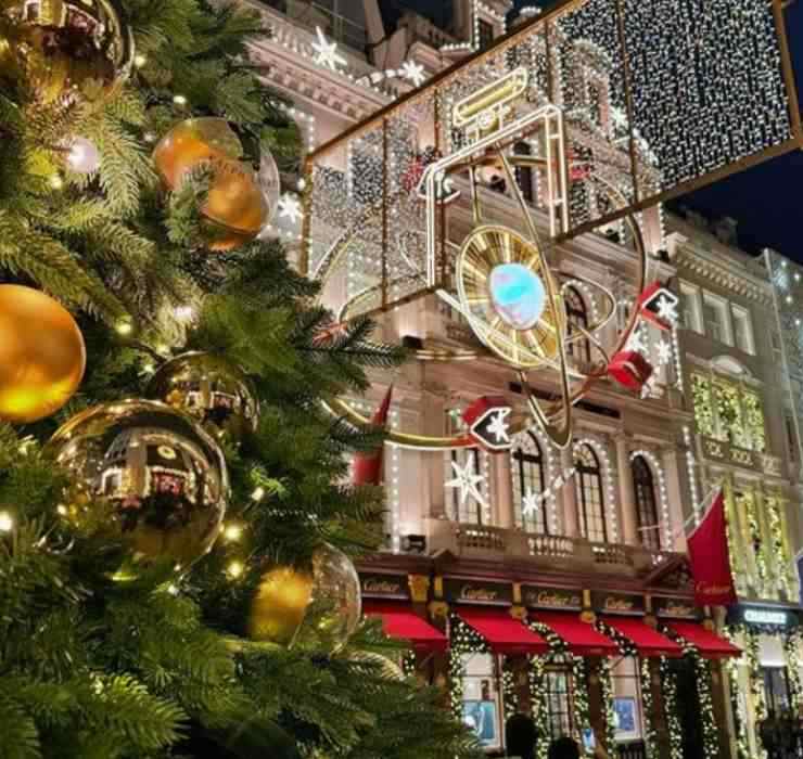 luci di natale a londra 