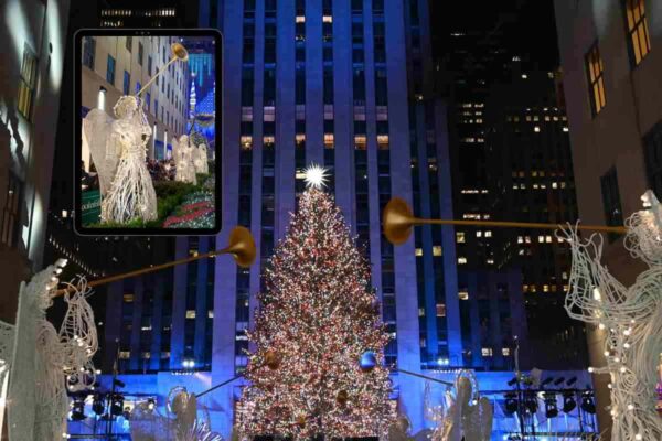 la storia degli angeli di Rockefeller center