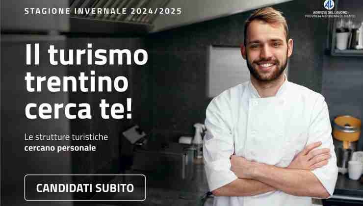 turismo trentino candidature lavoro 