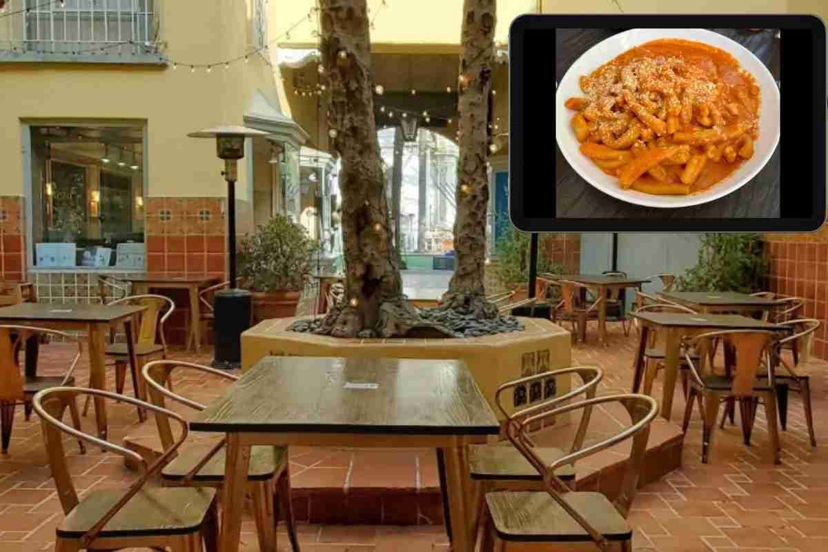 ristorante e piatto di pasta emanuele filiberto