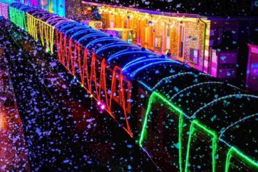 The Christmas Train of Lights