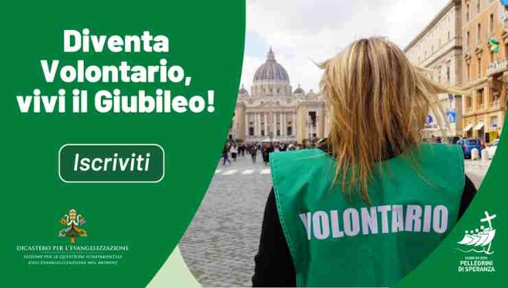 Come si diventa volontario per il Giubileo