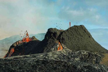 vulcano in eruzione da decenni