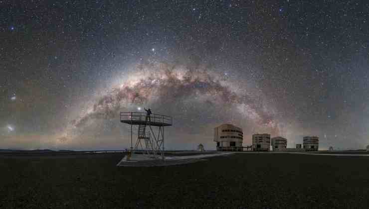 miaccia cielo Osservatorio del Paranal